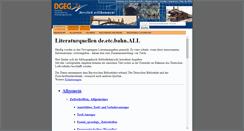 Desktop Screenshot of eisenbahn-literatur.de
